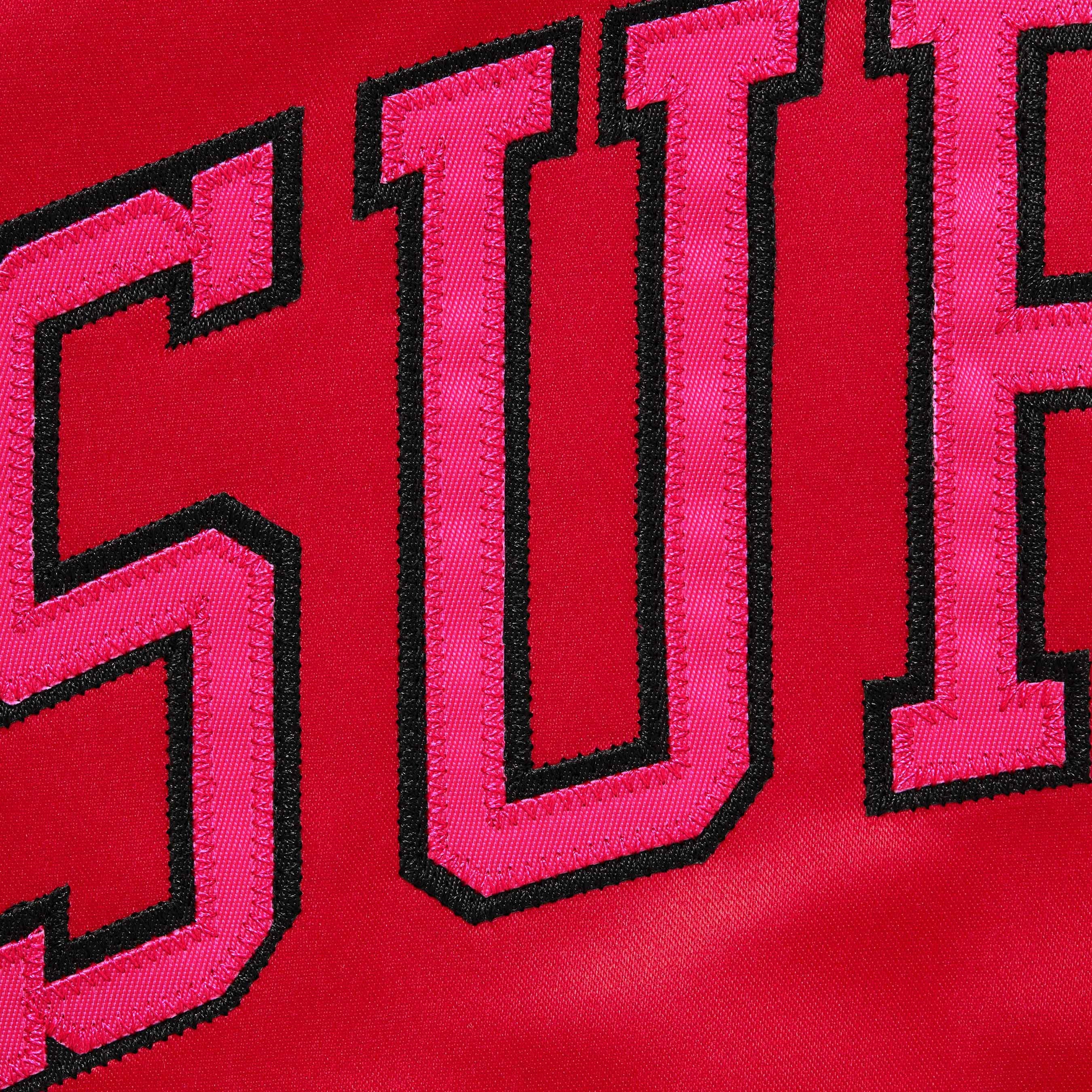 Supreme®/Mitchell & Ness® Lined Hooded Satin Varsity Jacket view 13